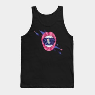 Pills in my Mouth - Triangled Lips Tank Top